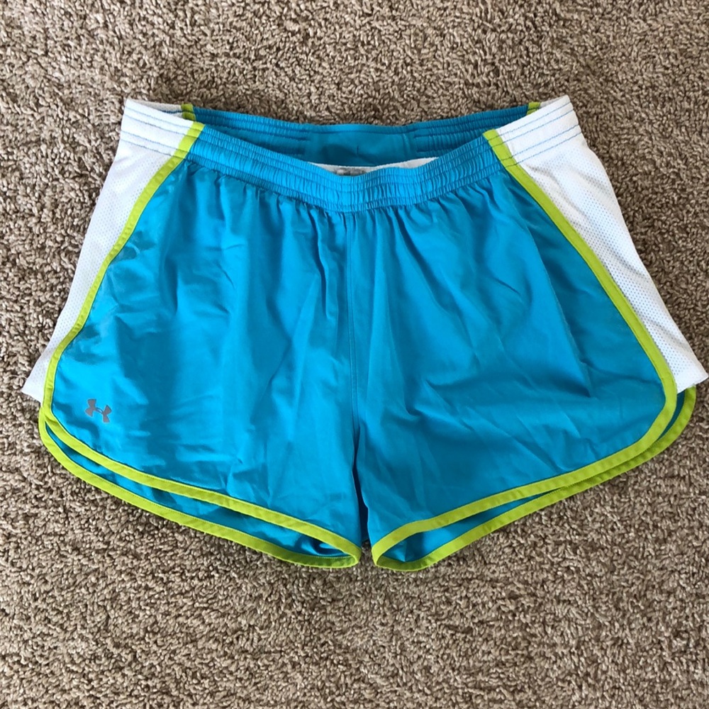 UA running shorts